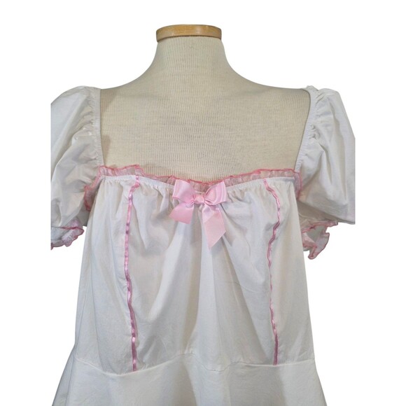 Dolls Kill Trickz N Treatz Costume Womans 3X White Heart Healer Nurse Read - Picture 2 of 10